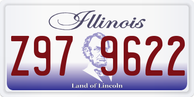 IL license plate Z979622