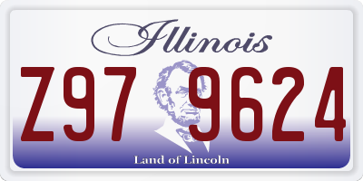 IL license plate Z979624