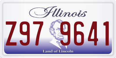 IL license plate Z979641
