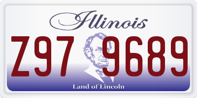 IL license plate Z979689