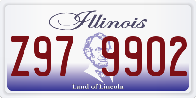 IL license plate Z979902