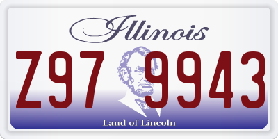 IL license plate Z979943
