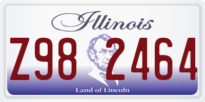 IL license plate Z982464