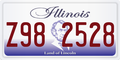 IL license plate Z982528