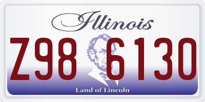 IL license plate Z986130