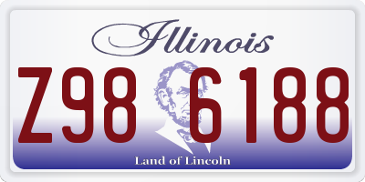IL license plate Z986188