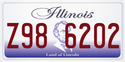 IL license plate Z986202