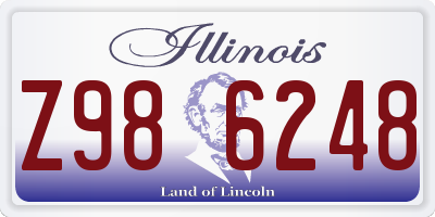 IL license plate Z986248