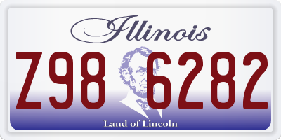 IL license plate Z986282