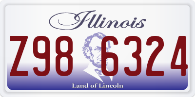 IL license plate Z986324