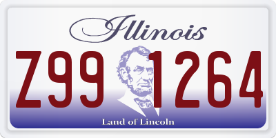 IL license plate Z991264