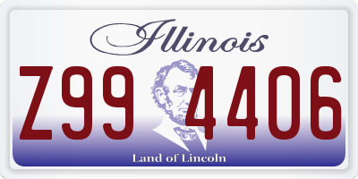 IL license plate Z994406