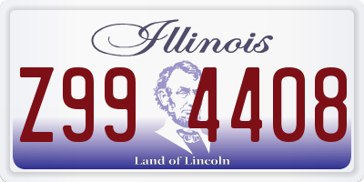 IL license plate Z994408