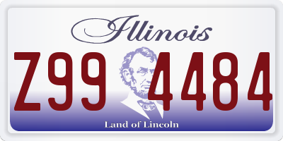 IL license plate Z994484