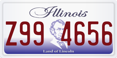 IL license plate Z994656