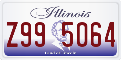 IL license plate Z995064