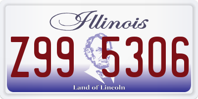 IL license plate Z995306