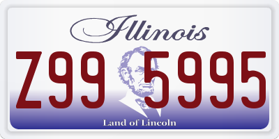IL license plate Z995995