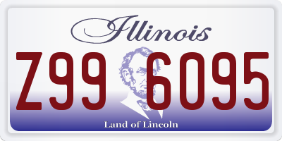 IL license plate Z996095