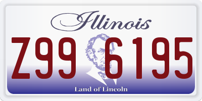 IL license plate Z996195