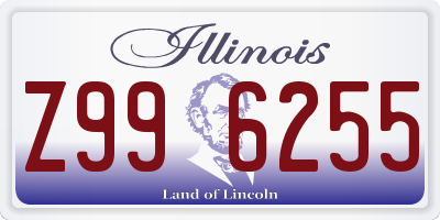 IL license plate Z996255