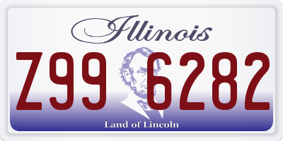 IL license plate Z996282