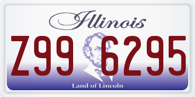 IL license plate Z996295