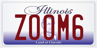 IL license plate ZOOM6