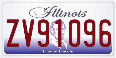 IL license plate ZV91096