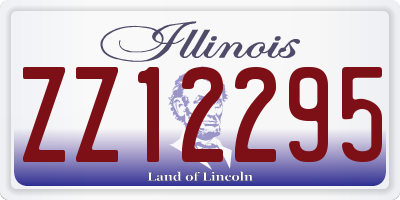 IL license plate ZZ12295