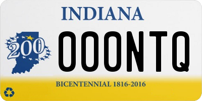 IN license plate 000NTQ