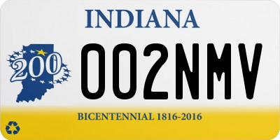IN license plate 002NMV