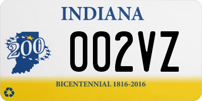 IN license plate 002VZ