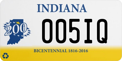 IN license plate 005IQ