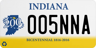 IN license plate 005NNA