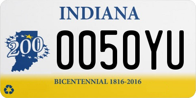 IN license plate 005OYU
