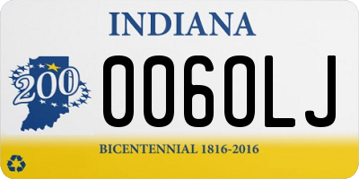IN license plate 006OLJ