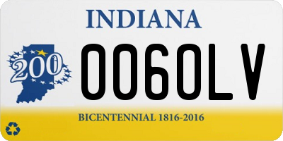 IN license plate 006OLV
