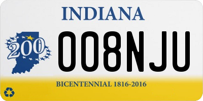 IN license plate 008NJU