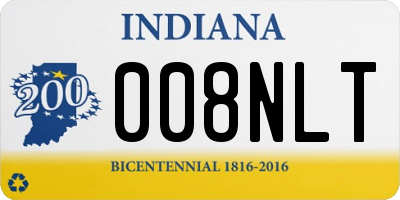 IN license plate 008NLT
