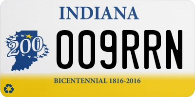 IN license plate 009RRN