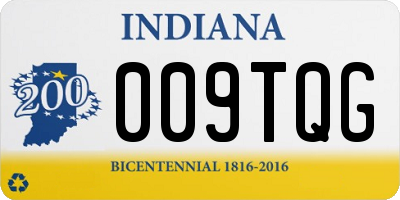 IN license plate 009TQG