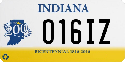 IN license plate 016IZ