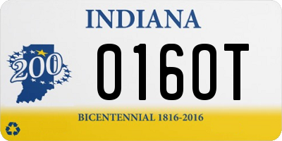 IN license plate 016OT