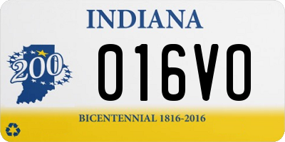 IN license plate 016VO