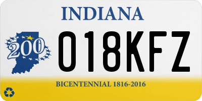 IN license plate 018KFZ