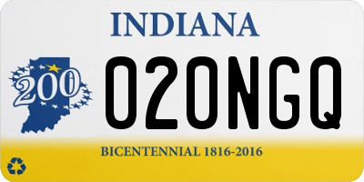 IN license plate 020NGQ