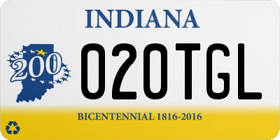 IN license plate 020TGL