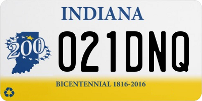 IN license plate 021DNQ