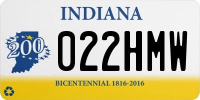 IN license plate 022HMW